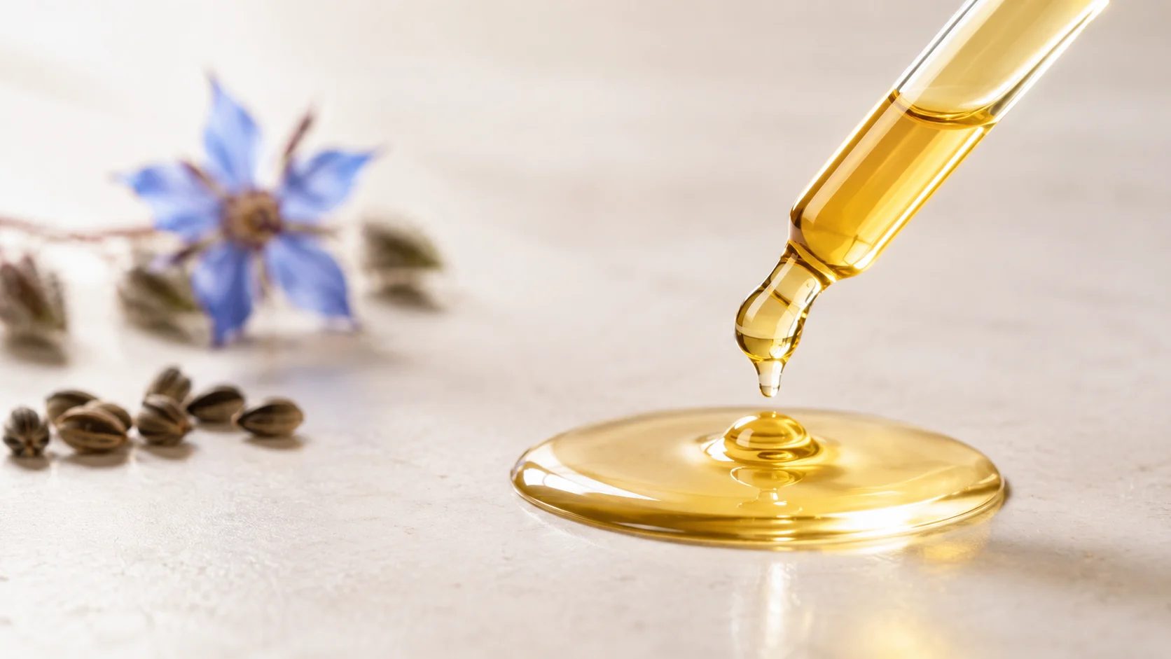 روغن گل گاوزبان و GLA